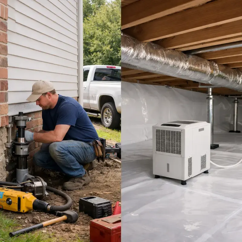 Crawl Space Encapsulation Roseville