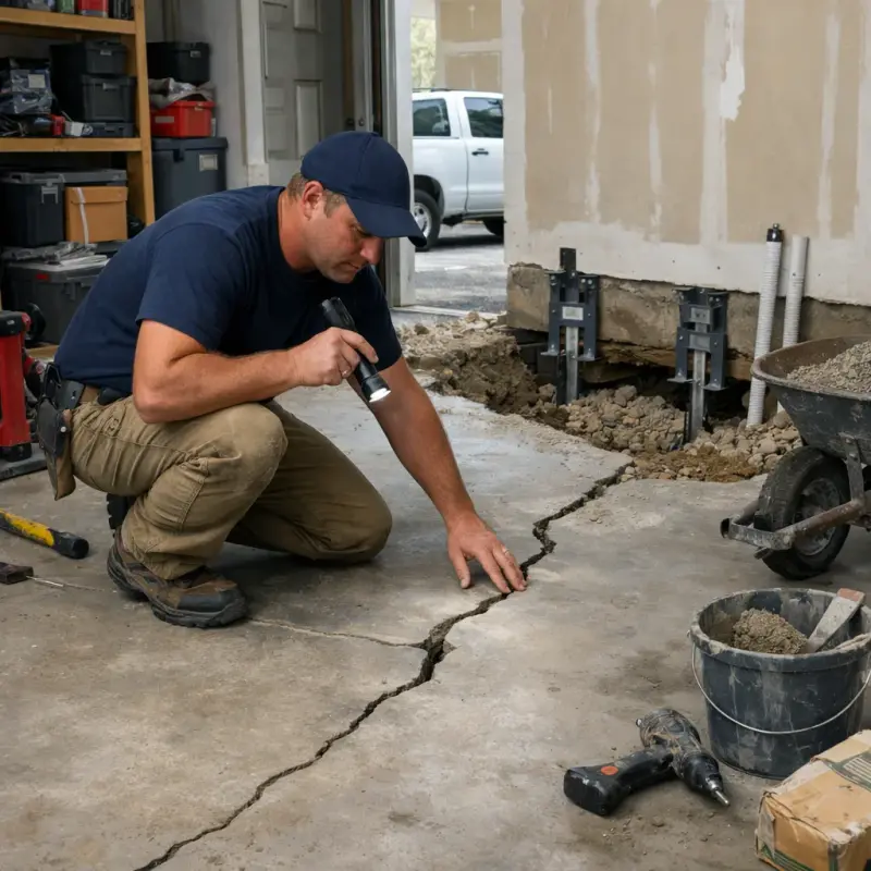 Slab Foundation Repair Roseville