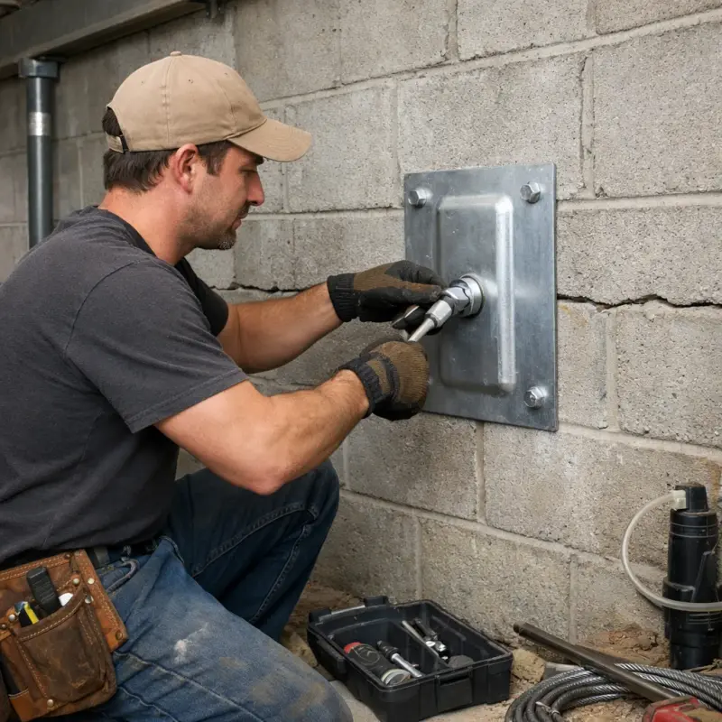 Wall Anchor Installation Roseville